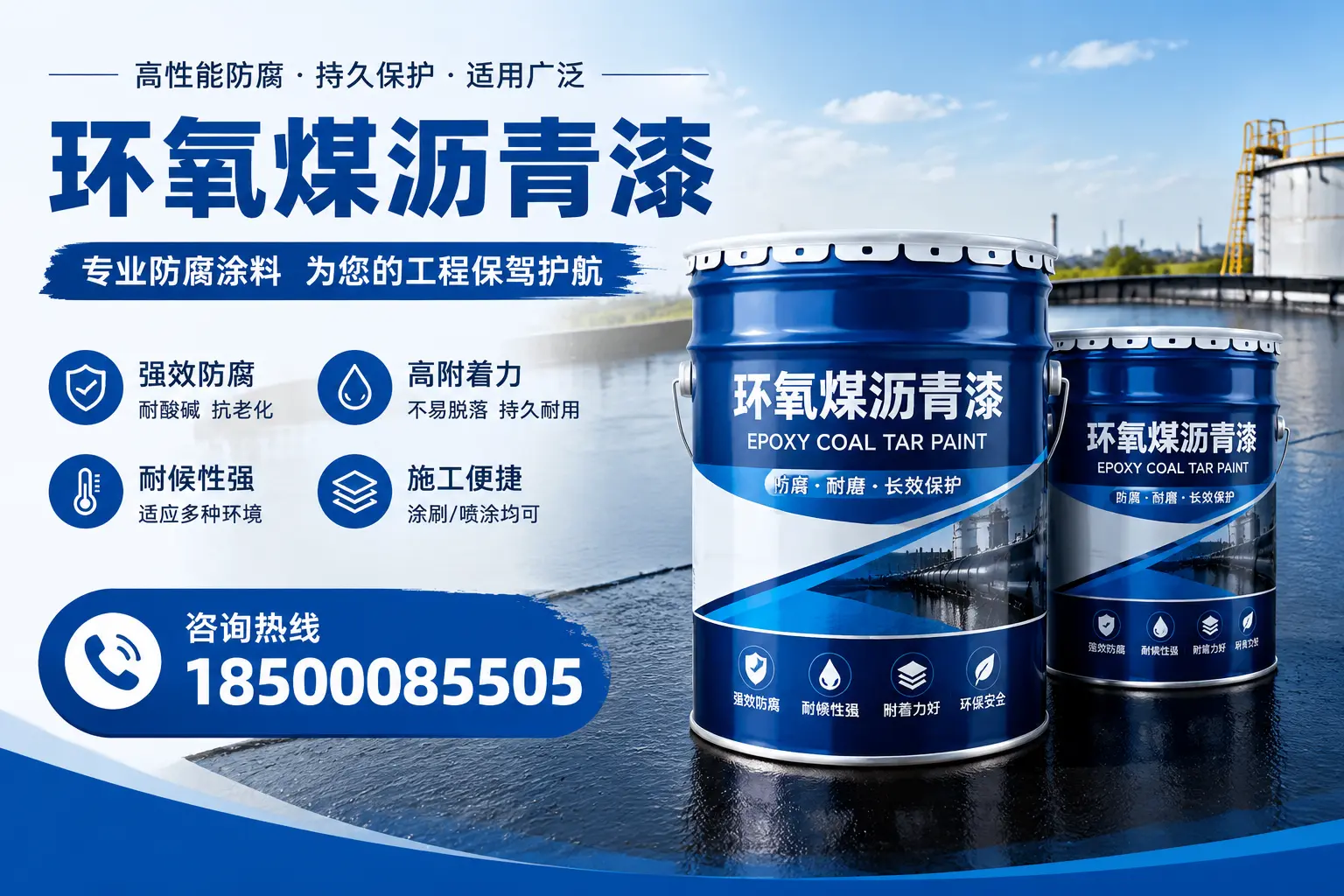 环氧煤沥青漆与其他漆类的比较，廊坊用户的选择依据